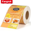 Synthetic matted sticker label paper rolls for inkjet TM-C3500/3520/7500/7520 color label printer